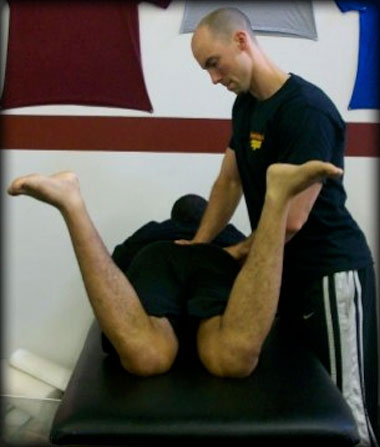 Internal hip rotation, test #2