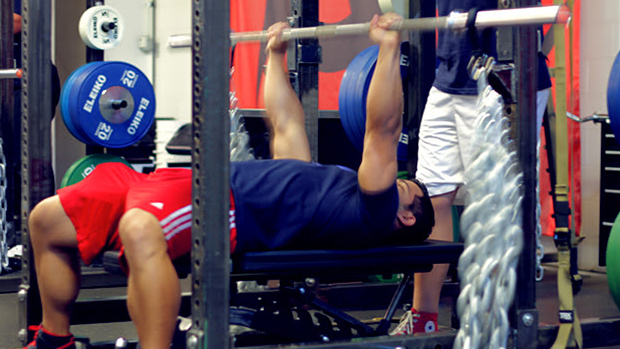 Bench Press With Chains