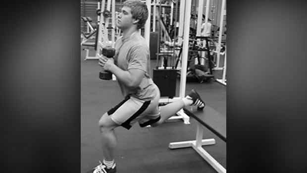 Bulgarian split squat