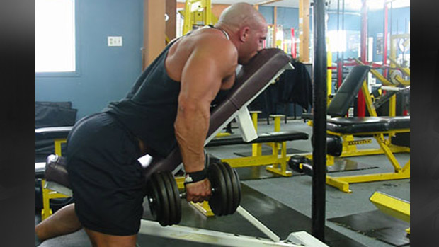 Chest Supported Incline Shrug
