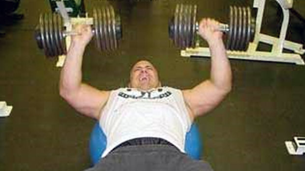 Dumbbell bench press