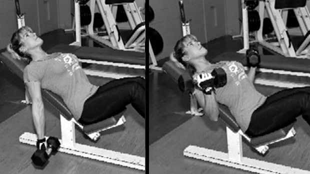 Incline Dumbbell Curl