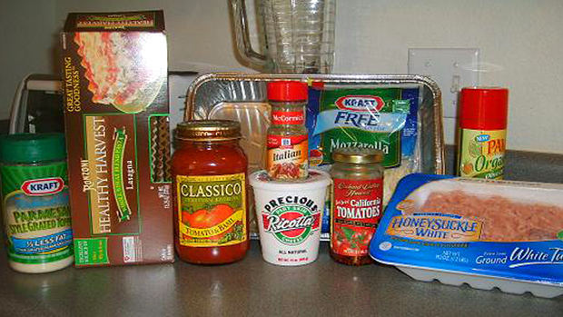 Lasagna-Ingredients