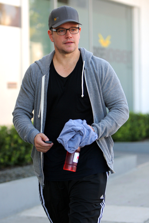 Damon leaving the gym with Mag-10®