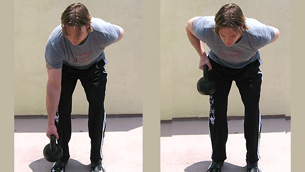 One-Arm Dumbbell Row close