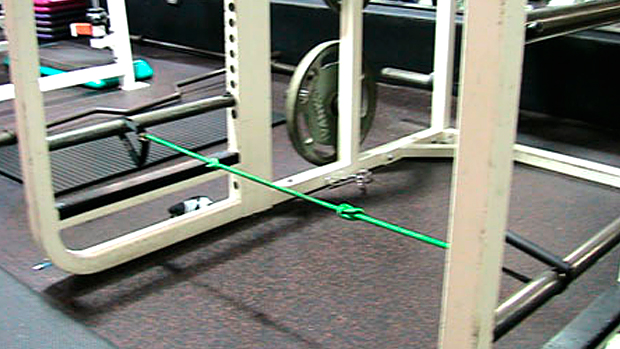 Squat Rack and Band