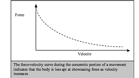 inverse force-velocity curve