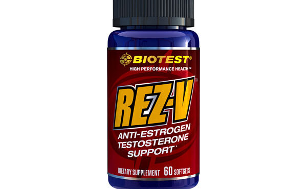 Rez-V Anti-Estrogen Testosterone support - 60 Softgels