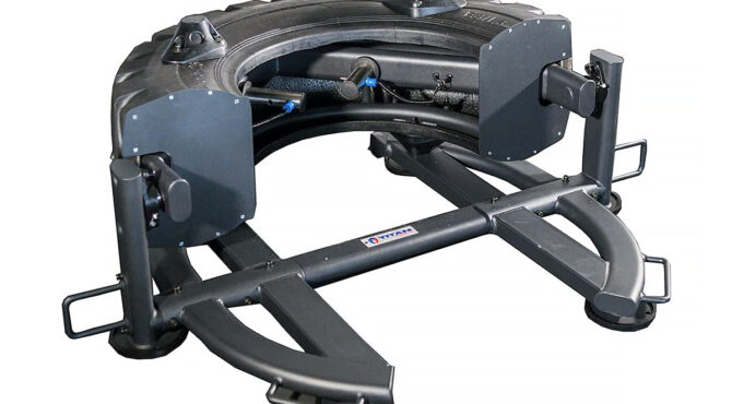 Titan Tire Flipping Machine